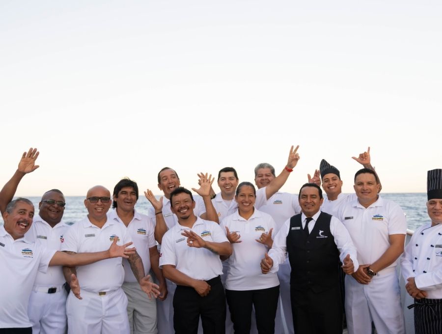 diving liveaboard crew galapagos