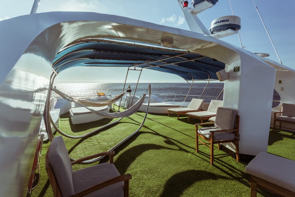 Galapagos Sky cabin furnishings upgrade liveaboard